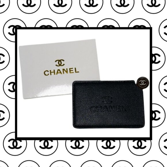 CHANEL Black Mirror and Card Holder - Picture 2 of 2